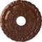 Ekena Millwork Kendall Train Station Medallion (Canopies up to 3 7/8"), 18 1/2"OD x 3 7/8"ID x 1"P, Copper Penny CM18KDCPS - alternate 1